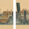 Authentic Models Mailboat Indrapoera 1926