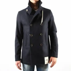 Camplin Island Peacoat Melton navy