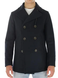 Camplin Island Peacoat Melton navy
