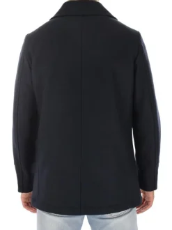 Camplin Island Peacoat Melton navy