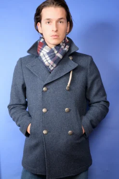 Camplin Island Peacoat Shetland Jeans
