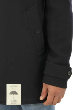 Camplin Island Peacoat Shetland Navy