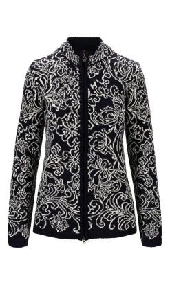 Dale of Norway Kviteseid navy dames vest
