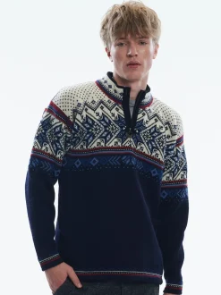 Dale of Norway Vail unisex sweater Blauw