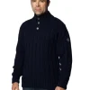 Devold Nansen Rib Knit blauw gemêleerd