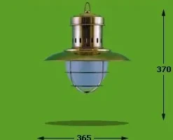 DHR Fishermanslamp Elektrisch Messing