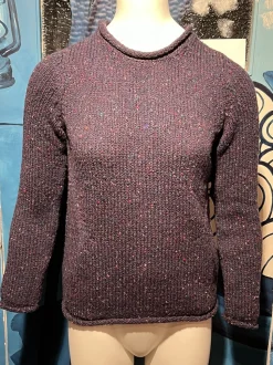 Fisherman out of Ireland Roll Neck Damestrui Sea Bed
