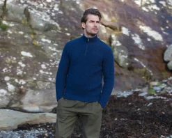 Fisherman out of Ireland Half Zip Wafesteek