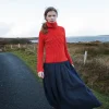 Fisherman out of Ireland Criss Cross kabel coltrui rood