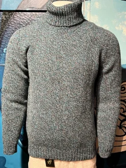 Fisherman out of Ireland Coltrui Gemeleerd Turquoise