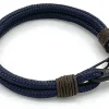 Glunt Armband Blue Navy Dark Brown