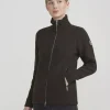 Holebrook Claire Fullzip WP donkerbruin