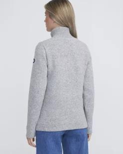 Holebrook Claire Fullzip WP Grijs Gemeleerd