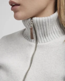 Holebrook Claire Fullzip WP Lichtgrijs
