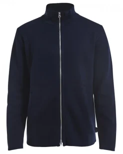 Holebrook Joel gebreid vest navy