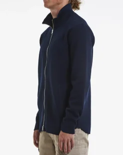 Holebrook Joel gebreid vest navy