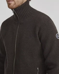 Holebrook Mans Zip Bruin