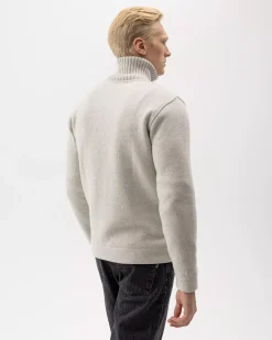 Holebrook Mans Zip Lichtgrijs