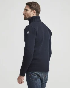 Holebrook Mans Zip Navy