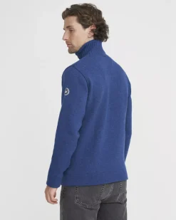 Holebrook Mans Zip Royal Blue