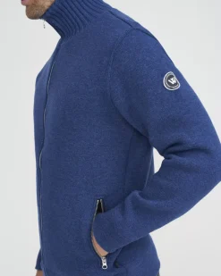 Holebrook Mans Zip Royal Blue