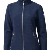 Ivanhoe Bella Vest Gekookte Wol Light Navy