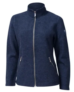 Ivanhoe Bella Vest Gekookte Wol Light Navy