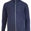 Ivanhoe Danny Vest Gekookte Wol Navy