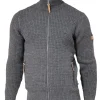 Ivanhoe of Sweden Moritz full zip grijs