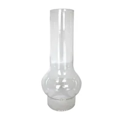 Lampenglas met buik voor olielamp