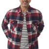 Mousqueton Houthakkers overshirt rood
