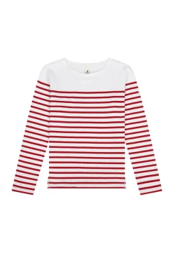 Mousqueton Marinella blanc/chili