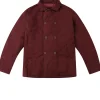 Mousqueton Peacoat wijnrood