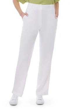Mousqueton Thayis Linnen Broek Wit