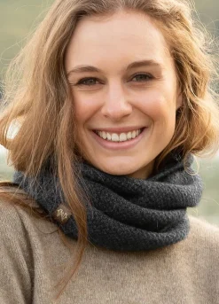 Noble Wilde Neck Warmer Charcoal