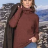 Noble Wilde Polo Neck Sweater Tahiti