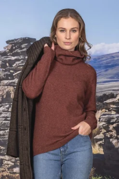 Noble Wilde Polo Neck Sweater Tahiti