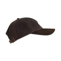 Stallington Wax cap leren klep olijf
