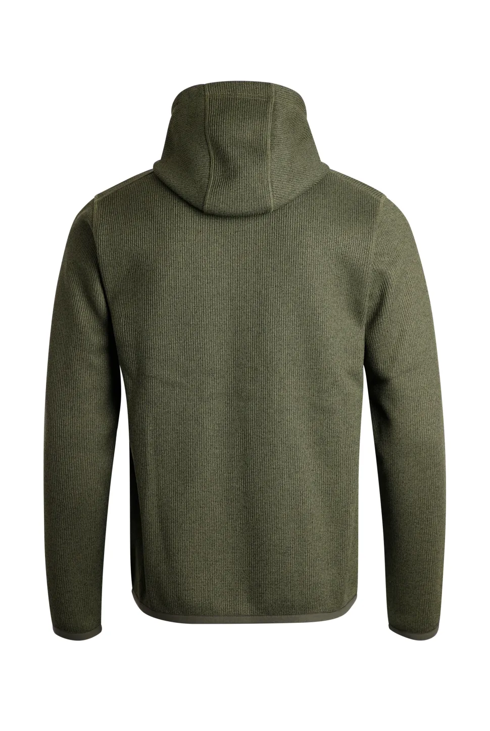 Weird Fish Lockie Fleece vest olijfgroen