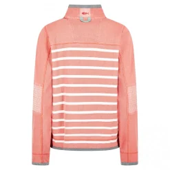 Weird Fish Lono 1/4 zip streep