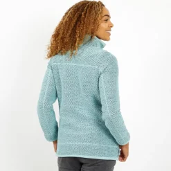 Weird Fish Sontee Vest mint groen