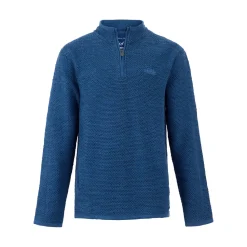 Weird Fish Stern 1/4 zip English Blue