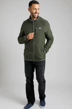 Weird Fish Transom Full Zip Groen