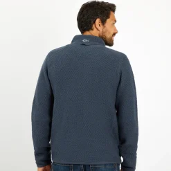 Weird Fish Transom Full Zip Navy