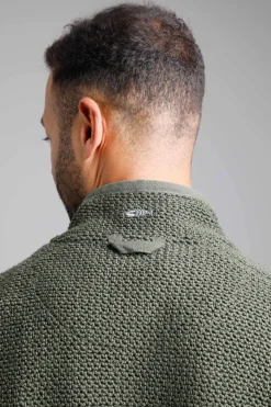 Weird Fish Transom Full Zip Groen