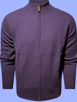 William Lockie Dori vest Full Zip Navy