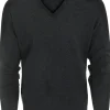 William Lockie Rob V-hals Charcoal