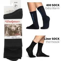 Woolpower 2-pack wintersokken en thermosokken